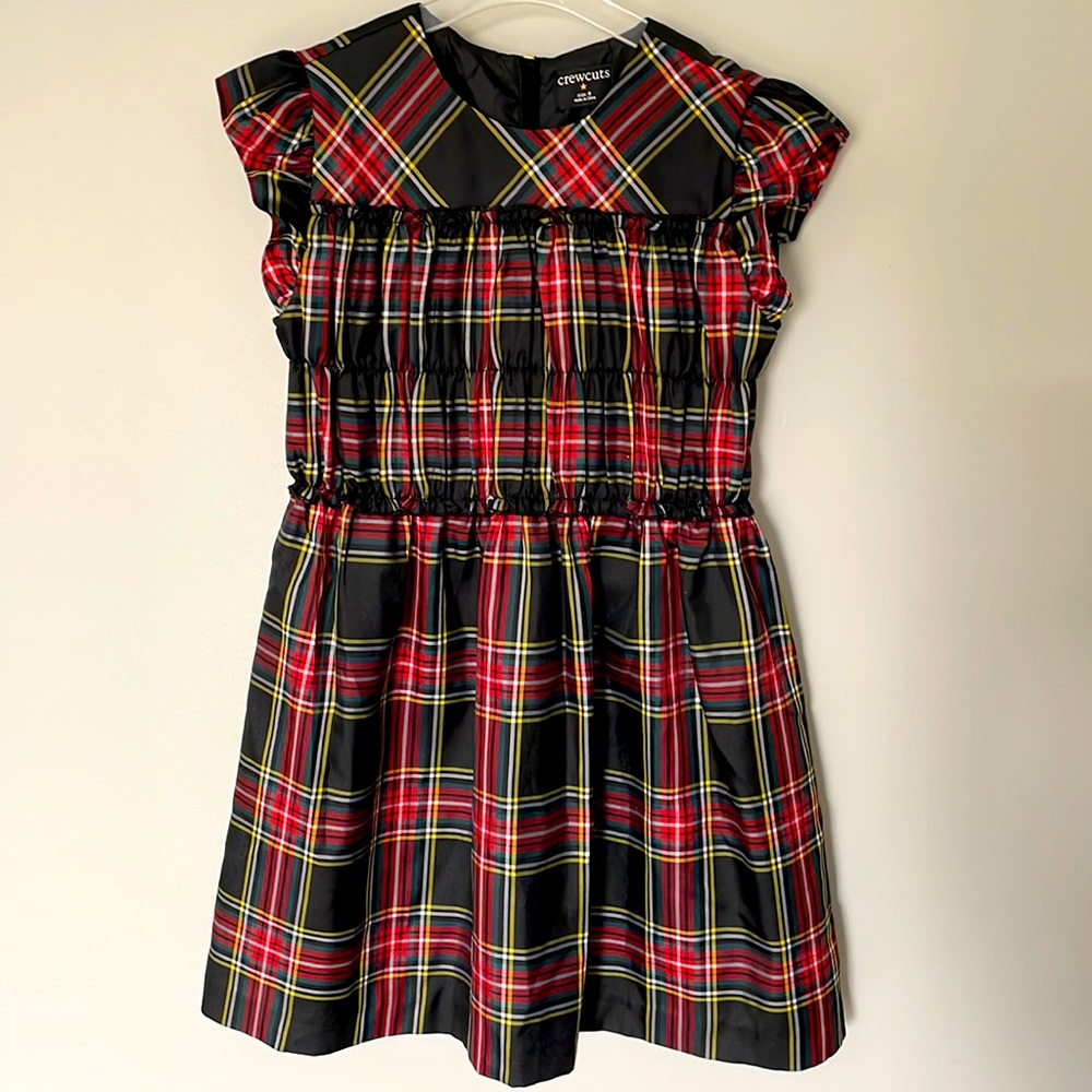 NEW Crewcuts Tartan Dress Size 8